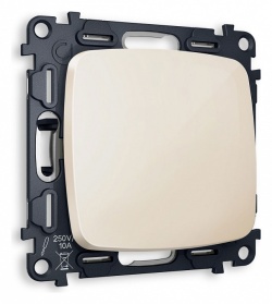 Выключатель перекрестный одноклавишный без рамки Ambrella Volt OMEGA MO301030 в интернет-магазине "Галерея света"