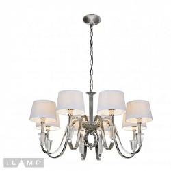 Подвесная люстра iLamp Opera 82177/8 CR в интернет-магазине "Галерея света"