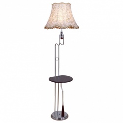 Стол журнальный с торшером 00397-2.6-01 CR в интернет-магазине "Галерея света"