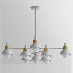 Люстра на штанге Imperiumloft Fanta A Lights White FANTA_A01 в интернет-магазине "Галерея света"