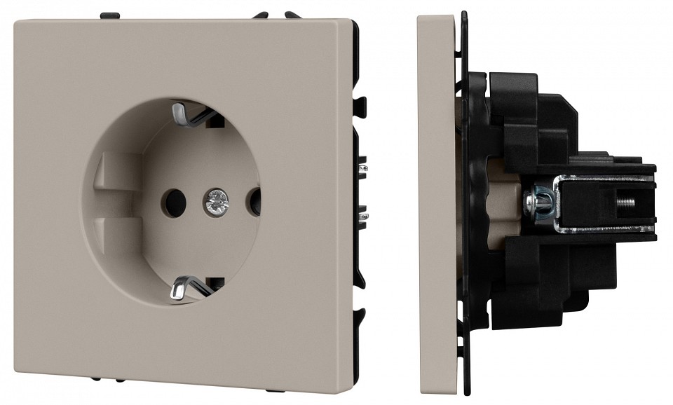 Розетка с заземлением, без рамки Arlight SCT-NOBE 059452 в интернет-магазине "Галерея света"