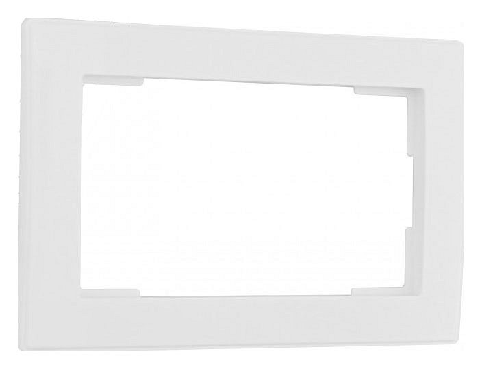 Рамка для двойной розетки Arte Milano am-503.06 503.06-double.white в интернет-магазине "Галерея света"