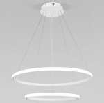 Подвесной светильник Eurosvet Collars 90264/2 белый в интернет-магазине "Галерея света"