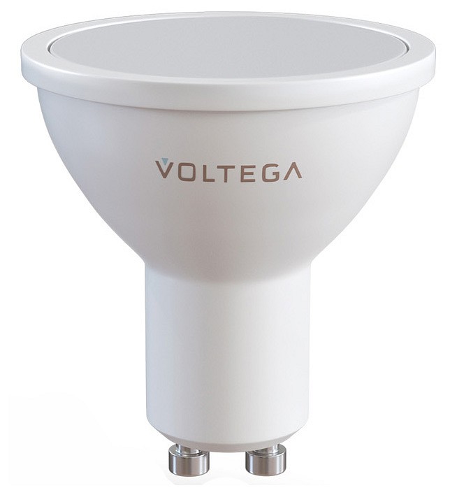Лампа светодиодная Voltega Simple GU10 5Вт 3000K 7239 в интернет-магазине "Галерея света"