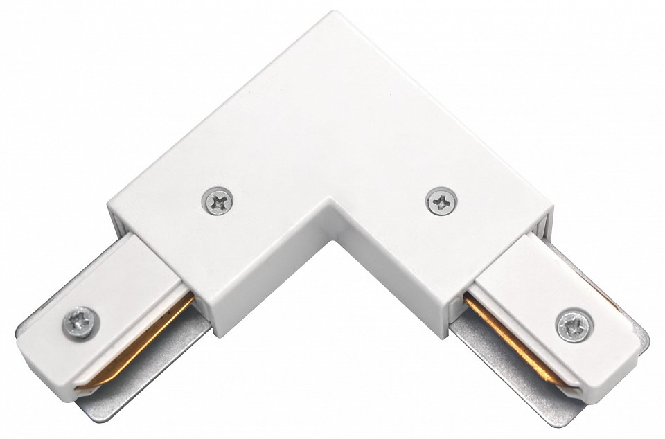 Соединитель угловой L-образный для треков накладных Lightstar Barra 502126-1 в интернет-магазине "Галерея света"