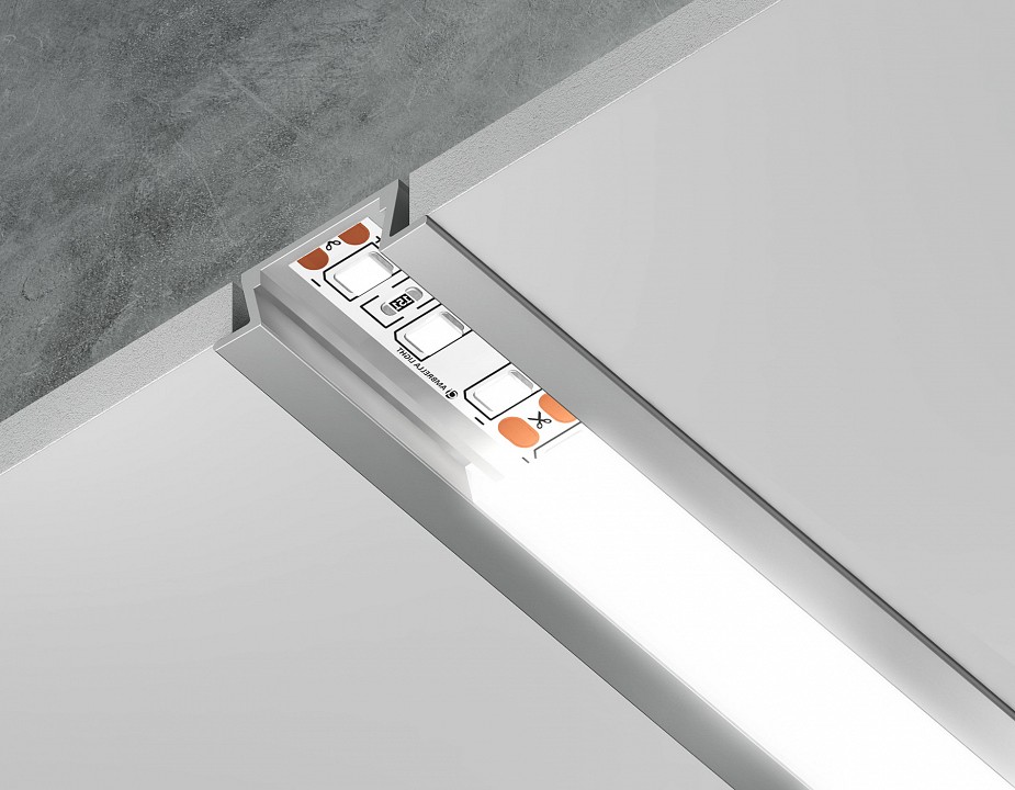 Профиль встраиваемый Ambrella Light GP GP1001AL в интернет-магазине "Галерея света"