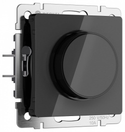 Диммер без рамки Werkel черный акрил W1142048 в интернет-магазине "Галерея света"