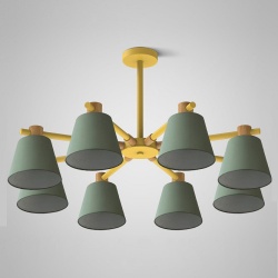 Люстра на штанге Imperiumloft Natura A Green NATURAAG01 в интернет-магазине "Галерея света"