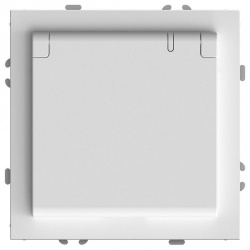 Розетка с заземлением и со шторкой, с крышкой Stekker Эмили 49878 в интернет-магазине "Галерея света"