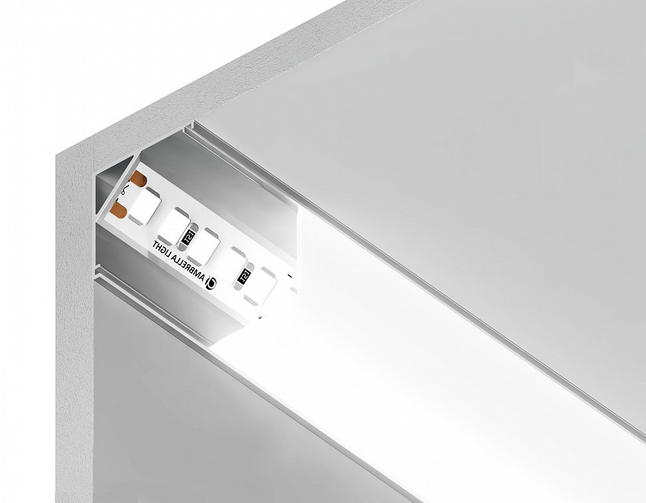 Профиль накладной угловой внутренний Ambrella Light GP GP2150AL в интернет-магазине "Галерея света"