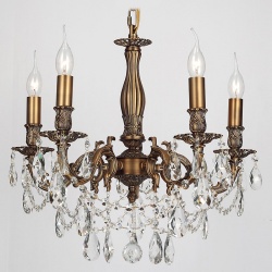 Подвесная люстра Lucia Tucci Firenze FIRENZE 141.5 antique в интернет-магазине "Галерея света"