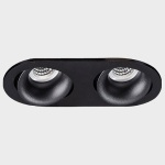 Встраиваемый светильник Italline DE-2002 DE-2002 black в интернет-магазине "Галерея света"