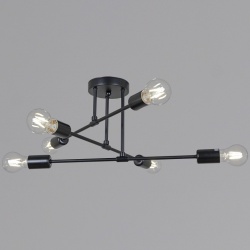 Светильник на штанге  90800-0.3-06 BK в интернет-магазине "Галерея света"