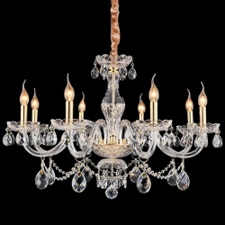 Подвесная люстра ILLUMICO IL2066 IL2066-8PBC-25 ELITE в интернет-магазине "Галерея света"