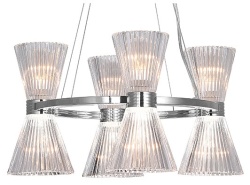 Подвесная люстра Newport 3610 3614/S nickel в интернет-магазине "Галерея света"