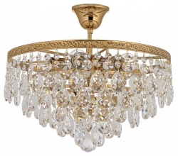 Люстра на штанге Arti Lampadari Castellana Gold Castellana E 1.3.38.608 G в интернет-магазине "Галерея света"