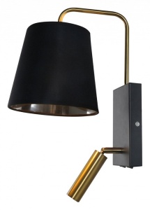 Бра с подсветкой Escada Comfy 589/1A Black в интернет-магазине "Галерея света"