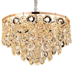 Подвесная люстра Newport 5260 5265+6/C gold в интернет-магазине "Галерея света"