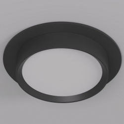 Встраиваемый светильник Denkirs FLAT DK2090-BK в интернет-магазине "Галерея света"