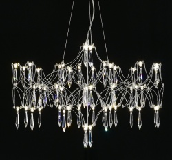 Подвесная люстра MyFar Ileria MR2651-57P-76AP в интернет-магазине "Галерея света"