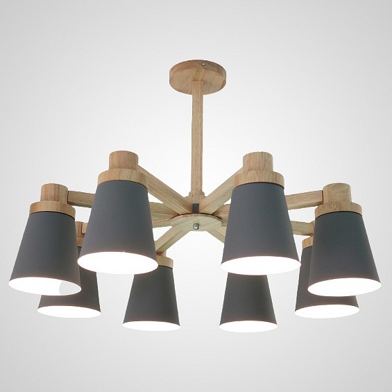 Люстра на штанге Imperiumloft Prop Grey prop01 в интернет-магазине "Галерея света"