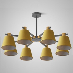 Люстра на штанге Imperiumloft Natura A Yellow NATURAAY01 в интернет-магазине "Галерея света"