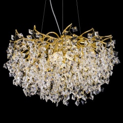 Подвесная люстра iLamp Savage 8005-D600 GD в интернет-магазине "Галерея света"