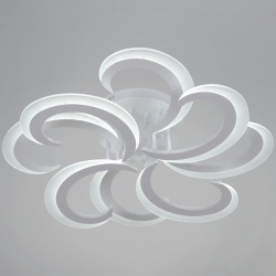 Потолочная люстра  05090-0.3-4+4 WH в интернет-магазине "Галерея света"