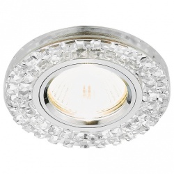 Встраиваемый светильник Ambrella Light Crystal K8060 K8060 CH S в интернет-магазине "Галерея света"