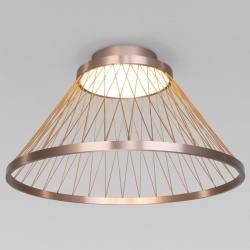 Накладной светильник Eurosvet Cesta 40019/1 LED коричневый в интернет-магазине "Галерея света"