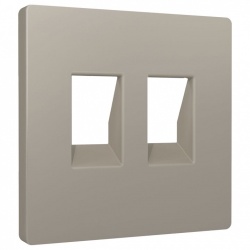 Накладка для розетки RJ-11 или RJ-45 Ambrella Volt ALFA AP3721 в интернет-магазине "Галерея света"