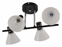 Люстра на штанге 01553-3.3-04B BK+CR в интернет-магазине "Галерея света"