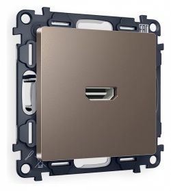 Розетка HDMI без рамки Ambrella Volt ALFA MA644010 в интернет-магазине "Галерея света"