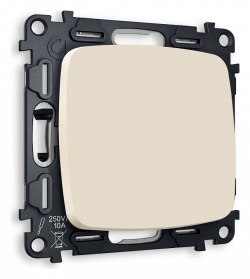 Выключатель перекрестный одноклавишный без рамки Ambrella Volt OMEGA MO321030 в интернет-магазине "Галерея света"