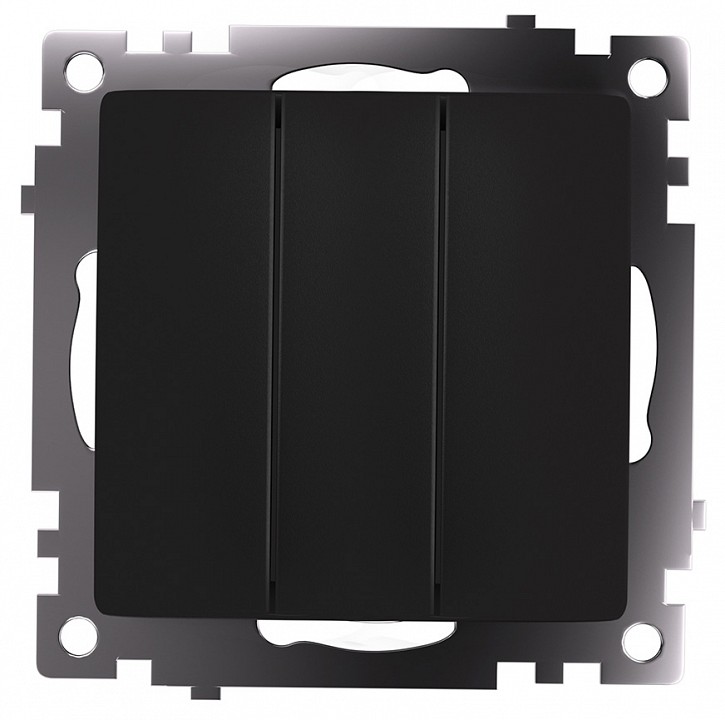 Выключатель трехклавишный без рамки Stekker Катрин 49172 в интернет-магазине "Галерея света"