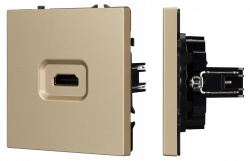 Розетка HDMI без рамки Arlight SCT-NOBE 061843 в интернет-магазине "Галерея света"