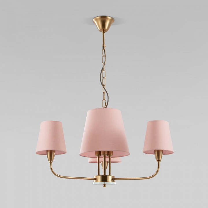 Подвесная люстра Eurosvet Milos 60153/6 латунь в интернет-магазине "Галерея света"