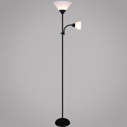 Торшер с подсветкой 00306-0.7-02 BK в интернет-магазине "Галерея света"