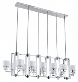 Люстра на штанге Newport 4400 4408+6/S сhrome в интернет-магазине "Галерея света"