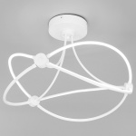 Люстра на штанге Eurosvet Petto 90246/6 белый Smart в интернет-магазине "Галерея света"