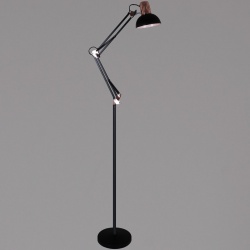 Торшер  00880-0.6-01HV BK в интернет-магазине "Галерея света"