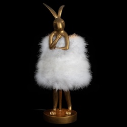 Настольная лампа декоративная Loft it Lapine 10315/A White fluff в интернет-магазине "Галерея света"