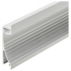 Профиль встраиваемый Arlight ALU-WALL-US-2000 ANOD+FROST 014909 в интернет-магазине "Галерея света"