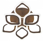 Потолочная люстра Escada Ella 10212/6LED Coffee в интернет-магазине "Галерея света"