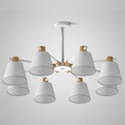 Люстра на штанге Imperiumloft Natura A White NATURAAW01 в интернет-магазине "Галерея света"