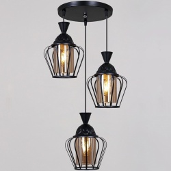 Подвесной светильник 11180-0.9-03 BK в интернет-магазине "Галерея света"