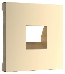 Накладка для розетки телефонной RJ-11 Werkel шампань W1192011 в интернет-магазине "Галерея света"