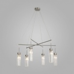 Подвесная люстра Eurosvet Gilian 60163/6 никель в интернет-магазине "Галерея света"