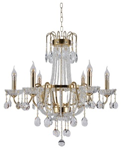 Подвесная люстра Newport ESMERALDA 1406/C bronze в интернет-магазине "Галерея света"