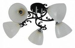 Люстра на штанге 11308-0.3-05 BK+CR в интернет-магазине "Галерея света"